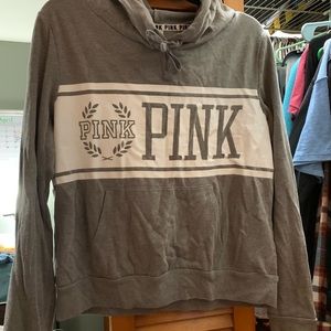Victoria’s Secret Pink hoodie Large GREY
